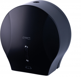 Dispenser hartie igienica TRENDY and rsquo S jumbo negru 