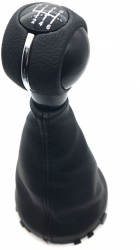 Manson cu Nuca Ornament Schimbator Viteze Compatibil Mini Cooper 6 Viteze Culoare Negru 