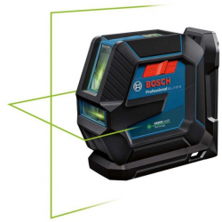 Nivela laser cu 2 linii Bosch cu lumina verde GLL 2-15 G + BT 150 