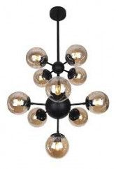 Corp de iluminat decorativ Cooper Negru+Cafea putere 40 W 