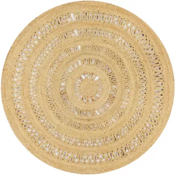 Covor manual din iuta impletita 150 cm 