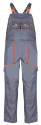Pantalon de lucru cu pieptar Samoa marimea 44 culoare gri 