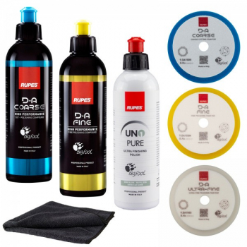 Set polish 3 pasi Rupes 250ml si bureti SW-11697 