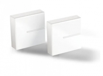 Sistem acoperire cabluri pentru suport TV de perete Meliconi Ghost Cube Cover White 