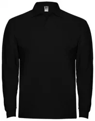 Tricou barbati cu maneca lunga Estrella marimea L bumbac culoare negru 