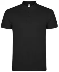 Tricou barbati cu maneca scurta MS Star marimea L bumbac culoare negru 