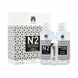 Kit solutie permanenta nr. 2 pentru par vopsit 100+100+10 ml Valquer