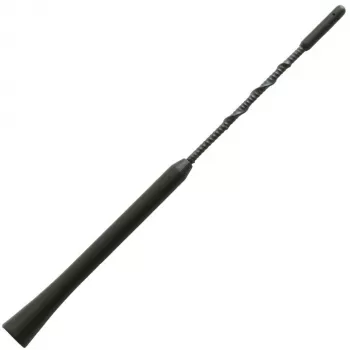 Antena Auto Exterior Neagra 24 cm Cu 2 Adaptoare 5-6MM 