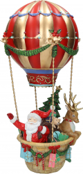 Decoratiune Craciun balon Mos Craciun 