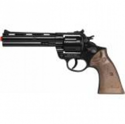 GONHER - REVOLVER POLITIE CULOARE NEGRU 12 CAPSE - GH3123/6 