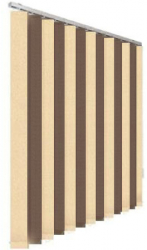 Jaluzele verticale 127 mm 132 cm lungime x 140 cm inaltime Maro-Bej 