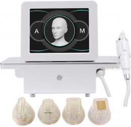 Aparat profesional lifting facial Fractional RF Microneedling ciocan rece rejuvenare faciala hidratare profunda prin micro-ace Morpheus 8