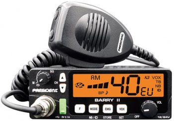 Radio Cb President Barry Ii Asc Vox 12/24v 