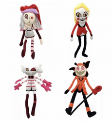 Jucarii de plus Personaje Hasbin Hotel multicolor 50cm 