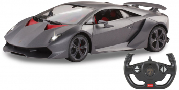 Masina RC cu telecomanda Lamborghini Sesto Elemento / Lungime 32 cm / Scara 1 14 / 2.4 Ghz / Lumini LED fata/spate / 6+ 