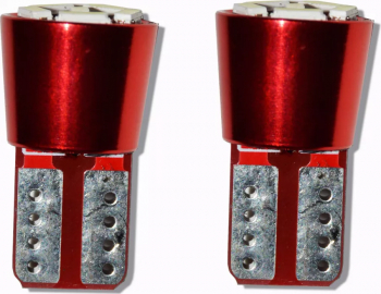 Set 2 x becuri pozitie LED T10 canbus 5W 6LED
