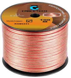 Cablu Difuzor 6.0mm Cu Transparent 