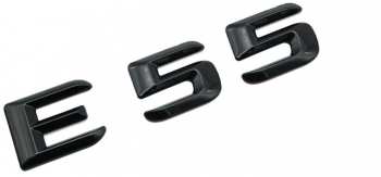Emblema E 55 Negru pentru spate portbagaj Mercedes 