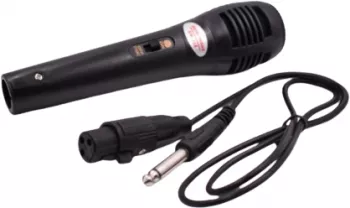 Microfon KlaussTech Profesional pentru Karaoke Dinamic 600 ohm 60Hz &ndash 14000 Hz Cablu de 1 5 m 