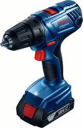 Bosch GSR 180 LI Masina de gaurit si insurubat cu 2 acumulatori Li-Ion 2Ah 54Nm + Valiza 