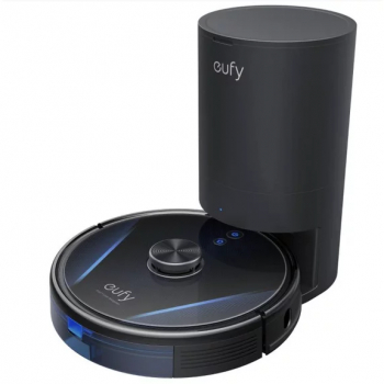 Aspirator robot eufy by Anker RoboVac LR30 Hybrid+ iPath Laser Navigation Wi-Fi 0.33L Negru 