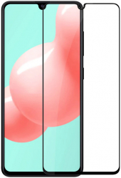 Folie de protectie tempered glass pentru Samsung Galaxy A42 5G Full Face Neagra 
