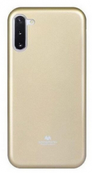 Husa Samsung Galaxy Note 10 - Mercury TPU Jelly Case Auriu 