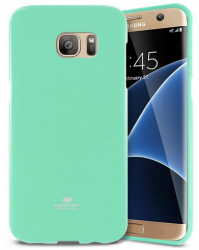Husa Silicon Jelly Mercury Goospery Samsung Galaxy S7 Edge Verde Mint 