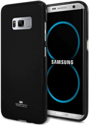 Husa Silicon Jelly Mercury Goospery Samsung S8 Plus Negru 