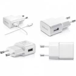 Incarcator priza original Samsung 1xUSB cu cablu de date original Samsung Micro USB inclus in pachet culoare alb BBL369 