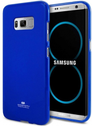 Husa Silicon Jelly Mercury Goospery Samsung S8 Plus Albastru 