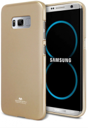 Husa Silicon Jelly Mercury Goospery Samsung S8 Plus Gold 