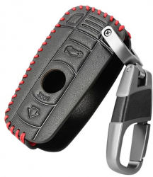Husa cheie piele ecologica BMW E90 E60 E70 E87 E30 E34 E36 E38 E39 E46 X1 X5 Z4 