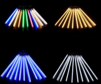 Instalatie tip ploaie meteoriti 576 LED 4.5m diverse culori 