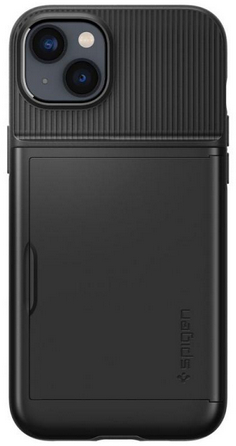 Carcasa Spigen Slim Armor CS compatibila cu iPhone 14 Plus Black 