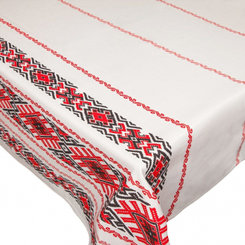 Fata de masa pentru 4 persoane Maramures bumbac 100 150x150cm multicolor 
