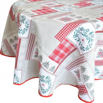 Fata de masa pentru 6 persoane Coronita bumbac 100 180x150cm multicolor 