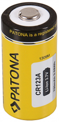 Acumulator PATONA CR123A 16340 Zelle Li-Ion Akku 3.7V 700mAh-1309 