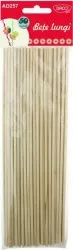 Bete Lungi DACO 20 cm 50 Buc/Set Lemn Accesorii Craft Betisoare Betigase Bete Lungi Subtiri 