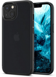 Carcasa Spigen Ultra Hybrid compatibila cu iPhone 13 Matte Frost Black 