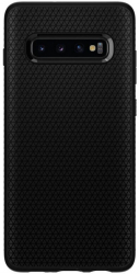 Husa de protectie Cover Spigen Liquid Air pentru Samsung Galaxy S10 Plus Matte Black 