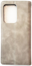 Husa tip carte pentru Samsung Galaxy S20 Ultra Visko Case Grey 