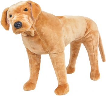 vidaXL Jucarie de plus Labrador Maro deschis XXL