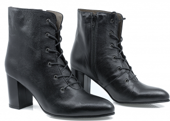 Ghete dama Mius-MIU-607/1 elegant piele naturala negru 39 