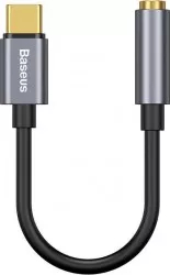 Adaptor Audio Baseus USB-C To Mini Jack 3 5 mm Negru/ Gri 