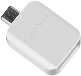 Adaptor Samsung OTG USB - Micro USB Universal Alb GSM-BBL6382 