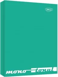 Caiet Mecanic Laminat A4 DACO 4 Inele de Prindere Coperta Cartonata Verde Caiete Mecanice Caiete Mecanice A4 Caiet Mecanic Verde