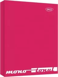 Caiet Mecanic Plastifiat A5 DACO 2 Inele de Prindere Coperta Rosie Caiete Mecanice Caiete Mecanice A5 Caiet Mecanic Rosu