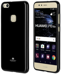 Husa silicon Jelly Mercury Goospery Huawei P10 lite negru 