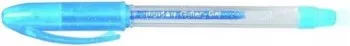 Pix cu Gel PENSAN Glitter Mina Albastra cu Sclipici 12 Buc/Set Grosime Varf 1 mm Corp din Plastic Transparent Pixuri cu Gel 